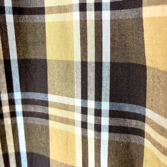 Men’s Flat Front Plaid Shorts by Blue Size 34 - Picture 8 of 10